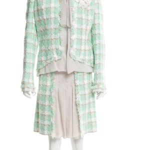 Rare 2004 Chanel cruise collection mint suit